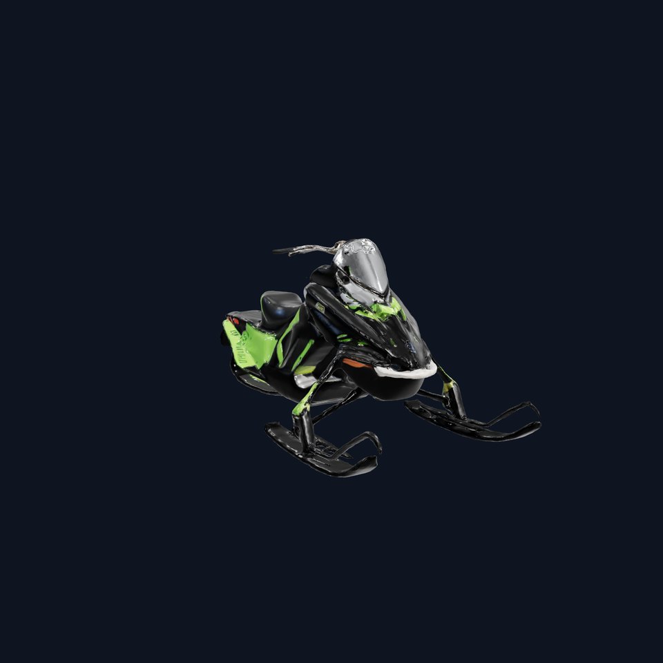 Snowmobile Model Pack with Detailed Features